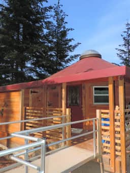 Yurt at Rivendell Romance in the Forest